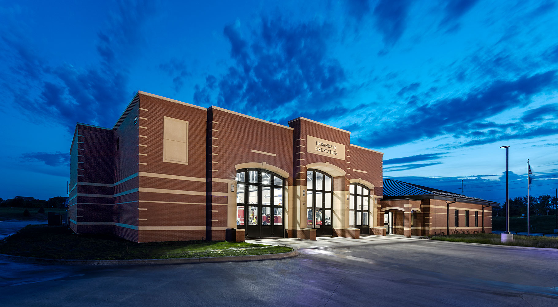 FEH Design Urbandale Iowa Fire Station